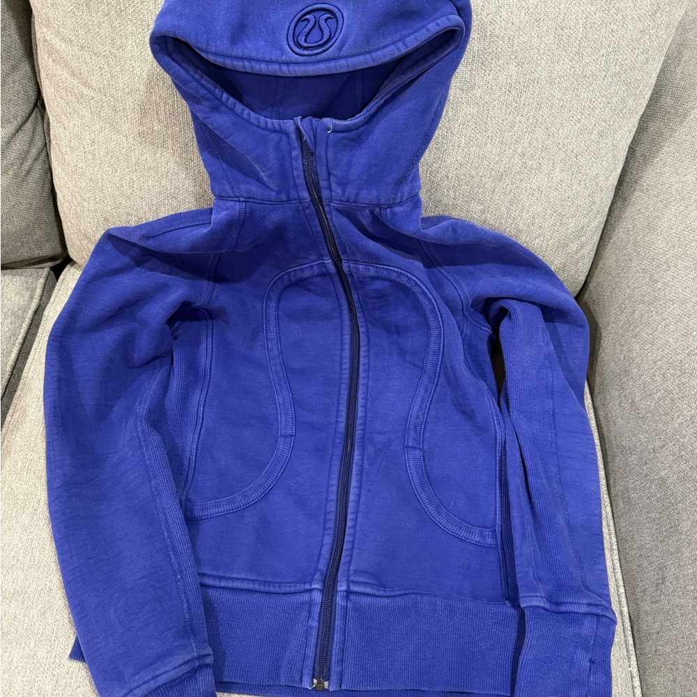 Lululemon full zip scuba hoodie